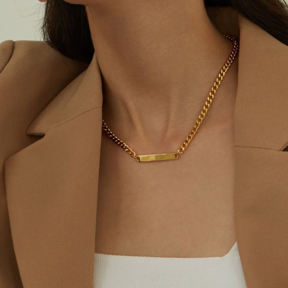 Bar Chain Necklace